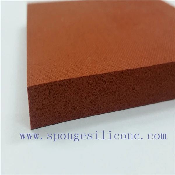 Fabricantes de folhas de borracha esponjosa de espuma de silicone de célula fechada de alta temperatura