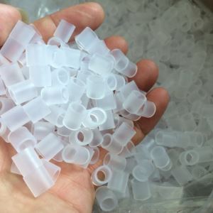Preço do tubo selante de borracha de gel de silicone de parede fina transparente e macio de grau alimentício de grande diâmetro