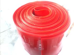 Fabricante de produtos de folha de borracha de silicone ultrafina vermelha na China