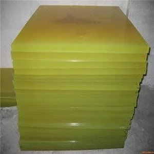 Estoque de folhas de placas de borracha de poliuretano sólido transparente para venda por fornecedores chineses